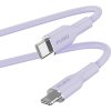 Kabel Soft Charge & Sync Cable USB-C/Lightning 1.5m Lavender