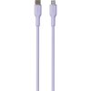 Kabel Soft Charge & Sync Cable USB-C/Lightning 1.5m Lavender