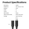 Kabel USB-C Extension Cable 100W 4K 1m
