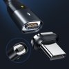Kabel USB-C till USB-C 1.2 meter Magnetisk Svart
