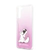 Samsung Galaxy S21 Plus Skal Choupette Transparent Rosa