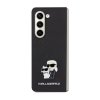 Samsung Galaxy Z Fold 5 Skal NFT Karl & Choupette Pin Saffiano Svart