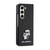 Samsung Galaxy Z Fold 5 Skal NFT Karl & Choupette Pin Saffiano Svart