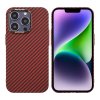 iPhone 13 Pro Skal Kolfibermönster Röd
