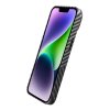 iPhone 14 Plus Skal Kolfibermönster Svart Vit