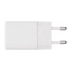 Laddare 20W Dubbel USB-C/USB-A GaN Vit