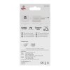 Laddare 20W Dubbel USB-C/USB-A GaN Vit