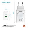 Laddare GaN 33W Apple Watch/USB-C/USB-A