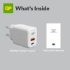 Laddare PD 30W USB-A + USB-C