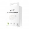 Laddare USB-C PD GaN 45W Vit
