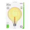 LED-lampa Filament E27 WiFi G125 5.5W