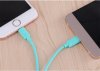 Lightning till USB Type-c Kabel för iPhone Cyan