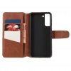 Samsung Galaxy S21 Fodral Essential Leather Maple Brown