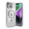 iPhone 13 Skal Glitter Transparent MagSafe Silver