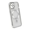 iPhone 13 Skal Glitter Transparent MagSafe Silver