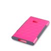 Skal Till Nokia Lumia 900 / TPU/ Dimpled Gel Skal / Rosa