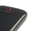 Skal Till HTC Desire C / TPU/Gel Skal / Transparent Svart