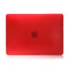 Macbook Air 13 (A1932. A2179. A2337) Skal See-through Röd