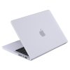 MacBook Air 13 M2 (A2681)/M3 (A3113) Cover Transparent Hvid