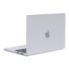 MacBook Air 13 M2 (A2681)/M3 (A3113) Skal Transparent Vit