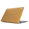 MacBook Air 13 Skal Hårdplast Glitter Bling Guld