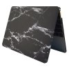 Macbook Pro 13 Retina (A1425. A1502) Skal Marmor Hårdplast Vit Svart
