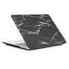 MacBook Pro 13 Touch Bar (A1706 A1708 A1989 A2159) Skal Svart Marmor