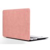 MacBook Pro 16 (A2141) Skal Linnetextur Rosa
