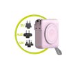 MagSafe-powerbank/Reseladdare Inbyggda kablar/Apple Watch-laddning Rosa