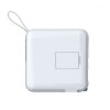 MagSafe-powerbank/Reseladdare Inbyggda kablar/Apple Watch-laddning Vit