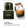 MagSafe Väska Portable Organizer Pouch Snap Zip MagFit Olive Green