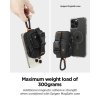 MagSafe Väska Portable Organizer Pouch Snap Zip MagFit Svart