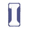 Michelin Series till iPhone Xs Silikon Akrylplast Stötsökert Blå