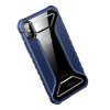 Michelin Series till iPhone Xs Silikon Akrylplast Stötsökert Blå