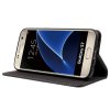 Mobilfodral till Samsung Galaxy S7 PU-läder Kortfack Svart
