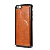 Mobilplånbok till Apple iPhone 6/6S Löstagbart Skal Ljusbrun