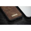 Mobilplånbok till Huawei P20 Pro Splittläder TPU Löstagbart Skal Brun