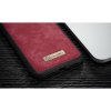 Mobilplånbok till Huawei P20 Splittläder TPU Löstagbart Skal Röd