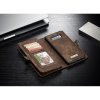 Mobilplånbok till Samsung Galaxy Note 8 Splittläder Bok Löstagbart Skal Brun