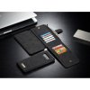 Mobilplånbok till Samsung Galaxy Note 8 Splittläder Flip Löstagbart Skal Svart