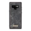 Mobilplånbok till Samsung Galaxy Note 9 Splittläder TPU Löstagbart Skal Svart