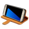 Mobilplånbok till Samsung Galaxy S7 Löstagbart Skal Ljusbrun