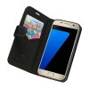 Mobilplånbok till Samsung Galaxy S7 Löstagbart Skal Svart