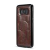 Mobilplånbok till Samsung Galaxy S8 Plus Löstagbart Skal Mörkbrun