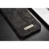 Mobilplånbok till Samsung Galaxy S8 Splittläder TPU Löstagbart Skal Grå