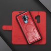 Mobilplånbok till Samsung Galaxy S9 Plus Löstagbart Skal Röd