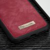 Mobilplånbok till Sony Xperia XZ2 Compact Splittläder TPU Löstagbart Skal Röd