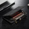 Mobilplånbok till Sony Xperia XZ2 Compact Splittläder TPU Löstagbart Skal Svart