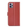 Motorola Moto G23 Fodral med Stativ Brun
