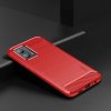 Motorola Moto G53 5G Cover Børstet Karbonfibertekstur Rød